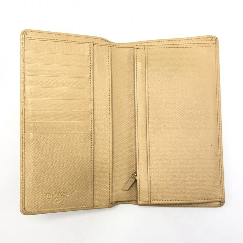 CHANEL Coco Mark Bi-fold Wallet Beige Chanel - Picture 3 of 10